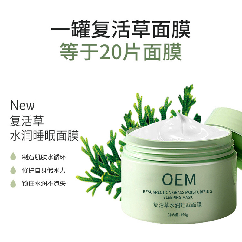 宝尼达_复活草睡眠面膜OEM